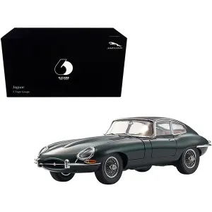 Kyosho 08954G Jaguar E-type Coupe Rhd (right Hand Drive) Dark Green E-