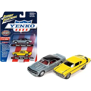 JLPK012-JLSP129 | Johnny Lightning 1967 Camaro & 1970 Nova
