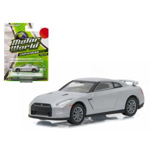 Greenlight 96160E 2011 Nissan Gt-r R35 Silver 164 Diecast Model Car By