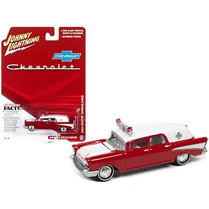 JLSP130 | Johnny Lightning 1957 Chevrolet Kosmos Red