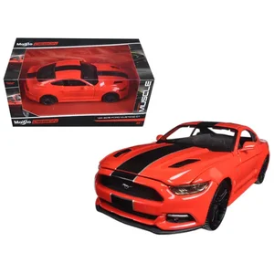 31369RD | Maisto 2015 Ford Mustang GT Red Diecast Model Car