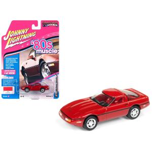 Johnny JLMC014-JLSP026A 1988 Chevrolet Corvette Bright Red 80\'s Muscl