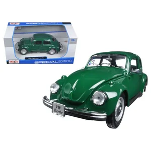 31926GRN | Maisto 1973 Volkswagen Beetle Green 1/24 Diecast