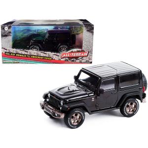 Greenlight 86187 2016 Jeep Wrangler Black 75th Anniversary Edition All