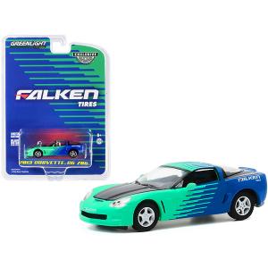 Greenlight 30176 2013 Chevrolet Corvette C6 Z06 Falken Tires Hobby Exc