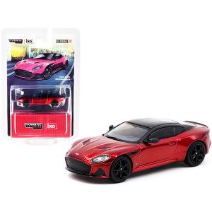 Tarmac T64G-004-RE Aston Martin Dbs Superleggera Red Metallic With Bla