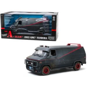 Greenlight 13567 1983 Gmc Vandura Black Weathered Version With Bullet 