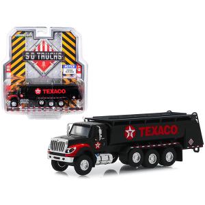 Greenlight 45080A 2018 International Workstar Tanker Truck Black Texac