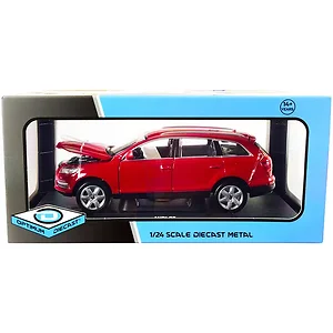 724249 | Optimum Diecast Audi Q7 Red 1/24 Scale Diecast