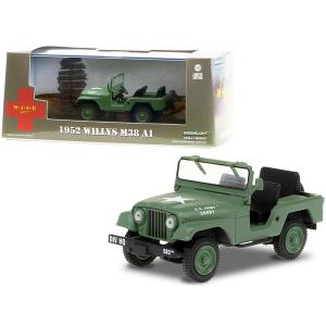 Greenlight 86590 1952 Willys M38 A1 Army Green Mash (1972-1983) Tv Ser