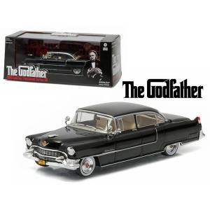 Greenlight 86492 1955 Cadillac Fleetwood Series 60 Special Black The G