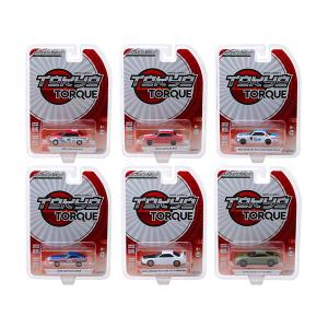 Greenlight 47030SET Tokyo Torque Set Of 6 Cars Series 5 164 Diecast Mo