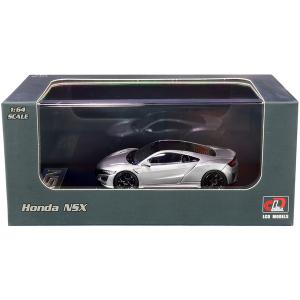 Lcd LCD64004s Honda Nsx Silver Metallic With Carbon Top 164 Diecast Mo