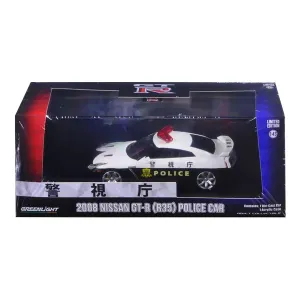 Greenlight 51068 2015 Nissan Gt-r (r35) Police Car 143 Diecast Model C