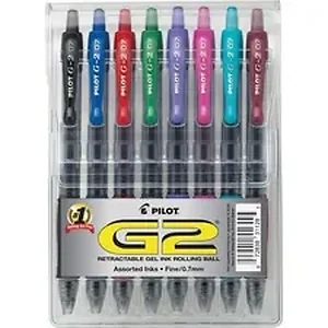 PIL 31128 | Pilot G2 Retractable Gel Ink Rollerball Pens