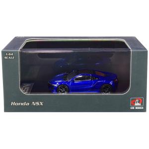 Lcd LCD64004bl Honda Nsx Blue Metallic With Carbon Top 164 Diecast Mod