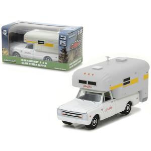 Greenlight 29865 1968 Chevrolet C10 With Silver Streak Camper Hobby Ex