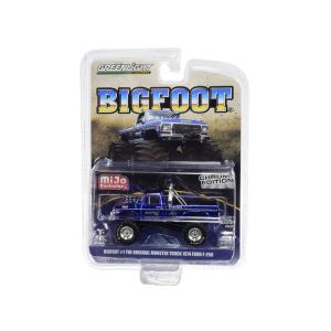 Greenlight 51281 1974 Ford F-250 Bigfoot 1 The Monster Truck Chrome Bl