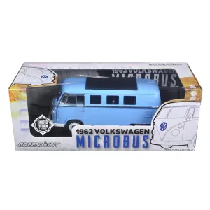 Greenlight 12852B 1962 Volkswagen Microbus Blue 118 Limited To 300pc B