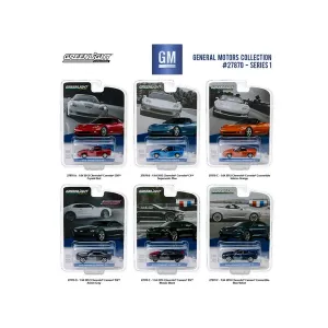 Greenlight 27870 General Motors Collection Series 1, 6pc Set  164 Diec