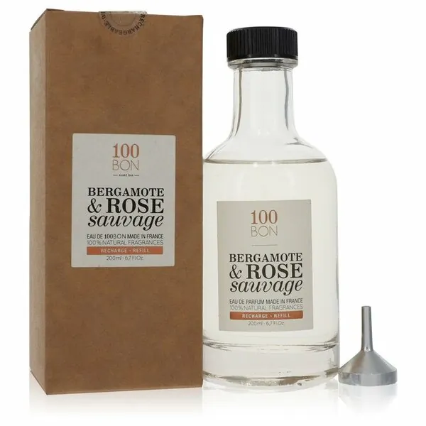 100 556193 Bergamote  Rose Sauvage Eau De Parfum Refill 6.7 Oz For Men