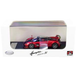 Lcd LCD64011r Pagani Huayra Roadster Bc Red Metallic And Carbon With R