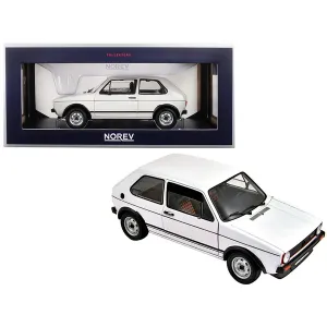 Greenlight 188484 1976 Volkswagen Golf Gti White 118 Diecast Model Car