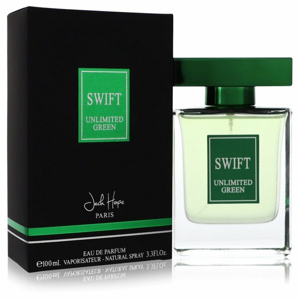 Jack 558227 Swift Unlimited Green Eau De Parfum Spray 3.3 Oz For Men