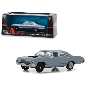 Greenlight 86527 1967 Chevrolet Impala Sedan Steel Blue The A-team (19