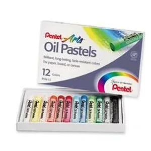 PEN PHN12 | Pentel Arts Oil Pastels - Assorted - 12 / Set