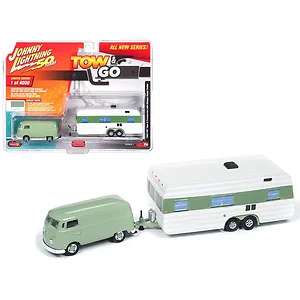 JLTG001A-1965VW-GREEN | Johnny Lightning 1965 VW Type 2