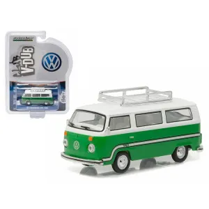 Greenlight 29840F 1977 Volkswagen Type 2 Bus (t2b) Sumatra Green With 