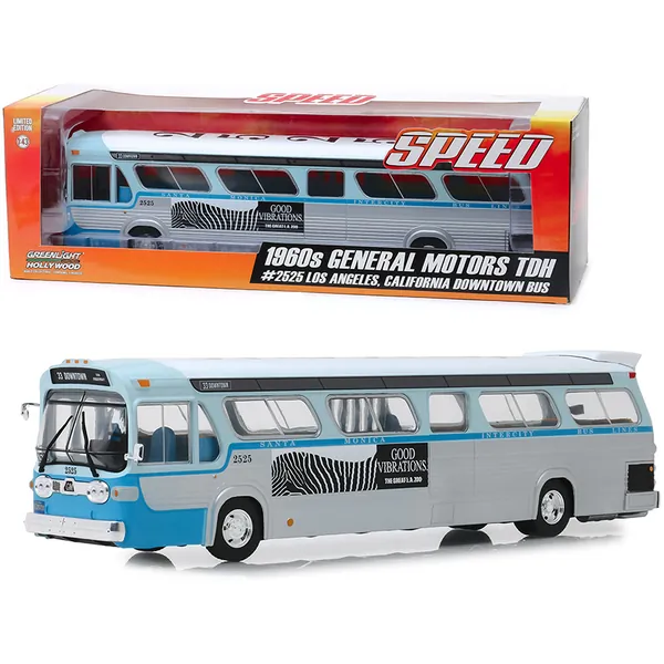 Greenlight 86544 1960\'s General Motors Tdh 33 Intercity Bus Lines (sa