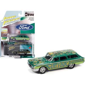 Johnny JLCT006-JLSP146B 1960 Ford Country Squire Rat Fink Kustom Green