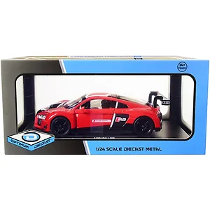 724262 | Optimum Diecast Audi R8 LMS Red and Black Diecast