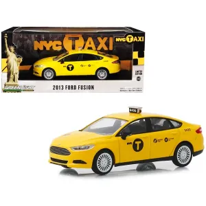 Greenlight 86170 2013 Ford Fusion Nyc Taxi (new York City) Yellow 143 