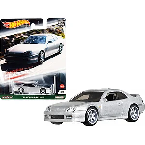 GRJ91 | Hot Wheels 1998 Honda Prelude RHD Silver Metallic