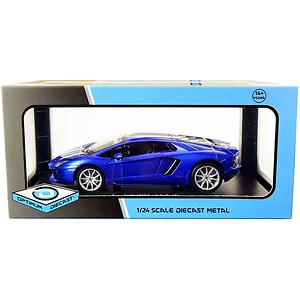 724254 | Optimum Diecast Lamborghini Aventador Coupe Blue