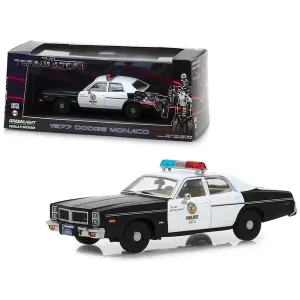 Greenlight 86534 1977 Dodge Monaco Metropolitan Police Black And White