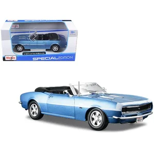31257bl | Maisto 1968 Chevrolet Camaro SS 396 Convertible