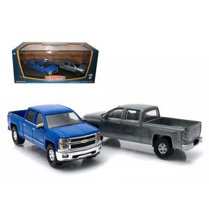 Greenlight 29827 2014 Chevrolet Silverado Ltz Pickup Trucks 2 Piece Se