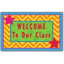 Flagship FCI CE33208W Flagship Carpets Silly Welcome Mat Seating Rug -