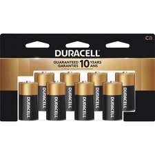 Duracell DUR MN14RT8ZCT Alkaline C Batteries - For General Purpose - C