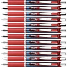 Pentel PEN BLN75BBX Needle Tip Liquid Gel Ink Pens - Refillable - Retr