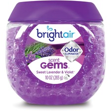 Bpg BRI 900426 Bright Air Sweet Gems Lavender Odor Eliminator - Gel - 