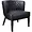 Norstar Office Products Inc Boss Ava Accent Chair - Black