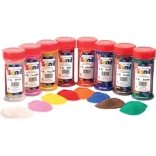 Hygloss HYX 29129 Hygloss Project Sand Assortment - Art Project - 1 Lb