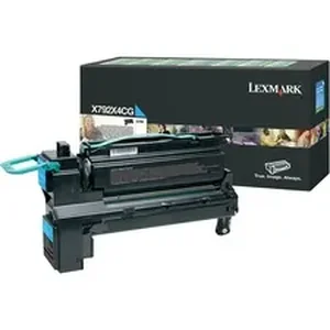 Lexmark X792X4CG Toner Cartridge - Cyan - Laser - Extra