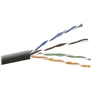 A7J704-1000-BLK | Belkin CAT6 Stranded Bulk Cable - 1000 ft