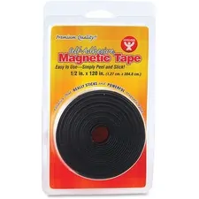 Hygloss HYX 61410 Hygloss Self-adhesive Magnetic Tape - 10 Ft Length X